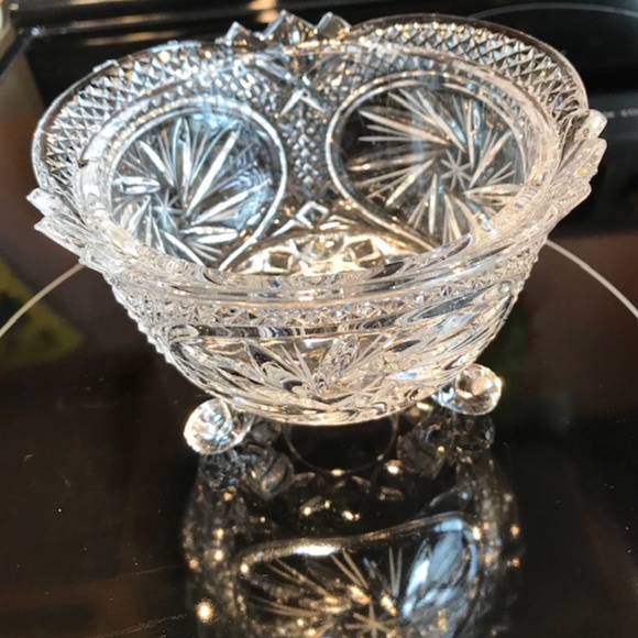 Vintage Crystal Vase - Picture 4 of 11